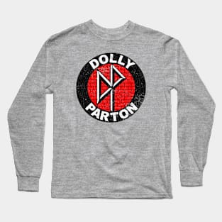 Dolly Parton Fanart Logos Long Sleeve T-Shirt